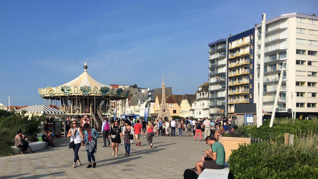 T2 Cabine Traversant Vue Front De Mer Le Touquet Paris-Plage 외부 사진